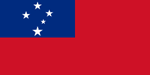 National flag of Samoa