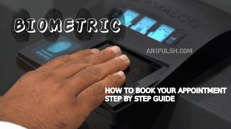Book Biometric Appointment Online for Kuwaiti Citizens and Residents (Step by Step with Pictures)